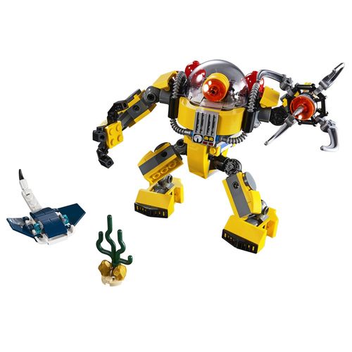 Lego creator 3 in 1 cheap underwater robot