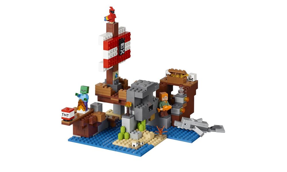 lego minecraft pirata