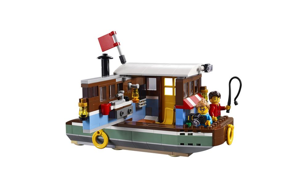 Lego Creator Casa Flutuante Na Margem Do Rio Lego