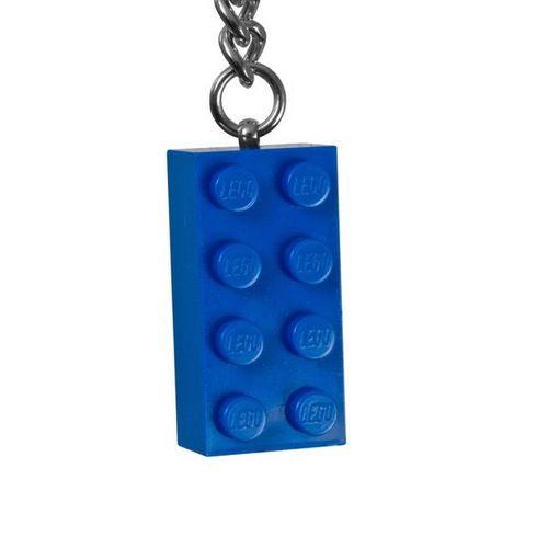 LEGO Chaveiro - Bloco Azul