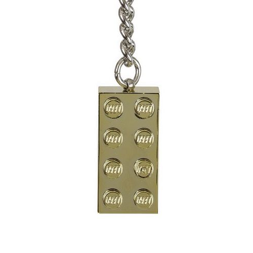 LEGO Chaveiro - Bloco Dourado de LEGO®