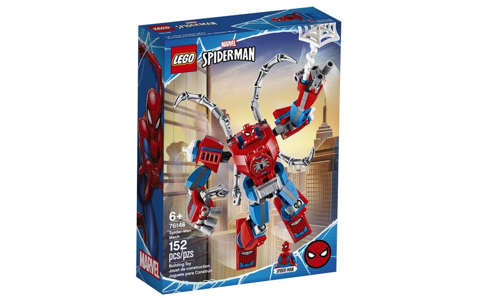 Robot spider man lego Clearance