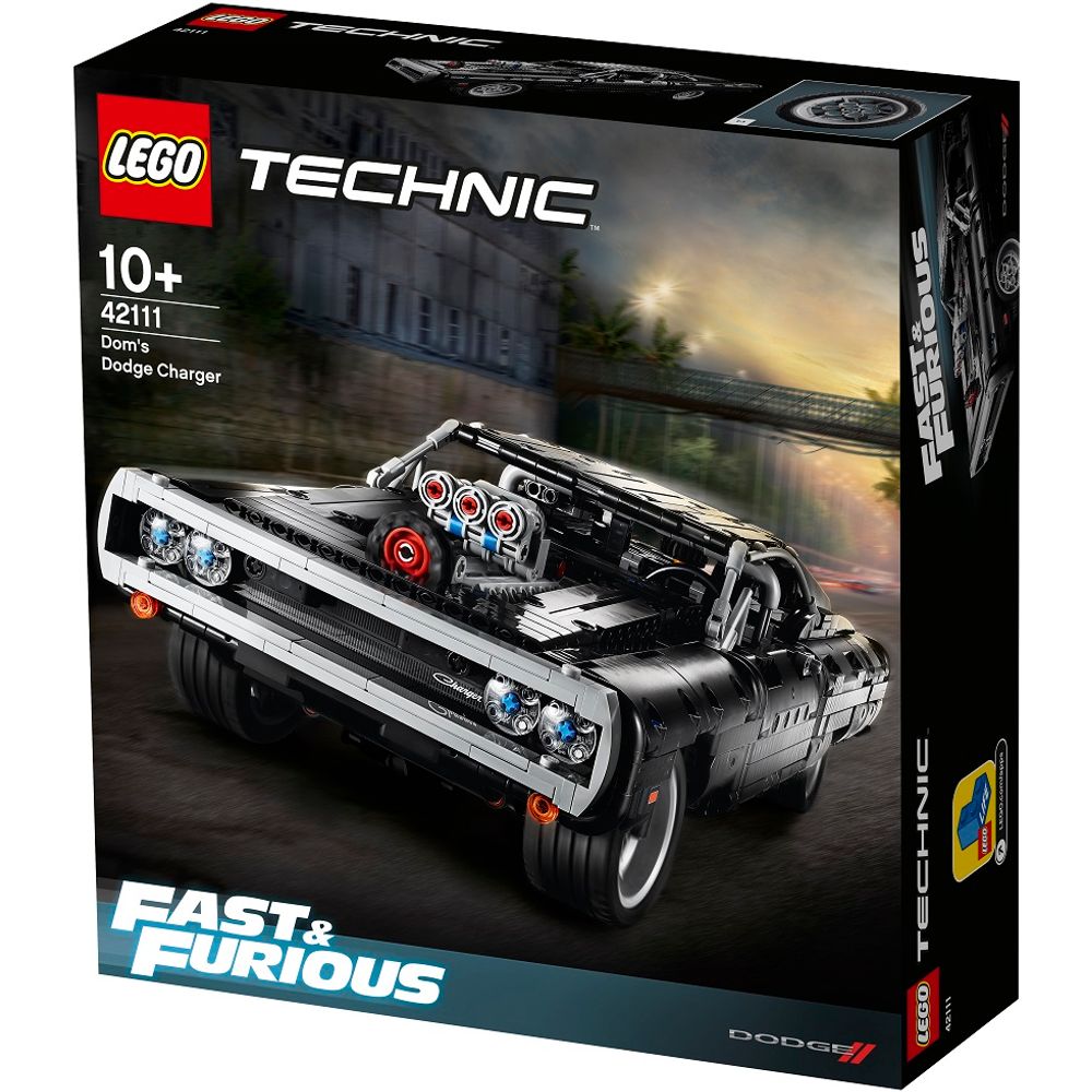 Doms Dodge Charger 42111 Technic | Compre online na Loja oficial LEGO ...