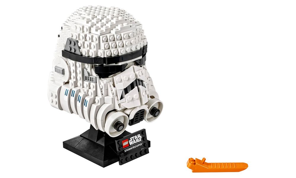 Capacete stormtrooper lego Clearance