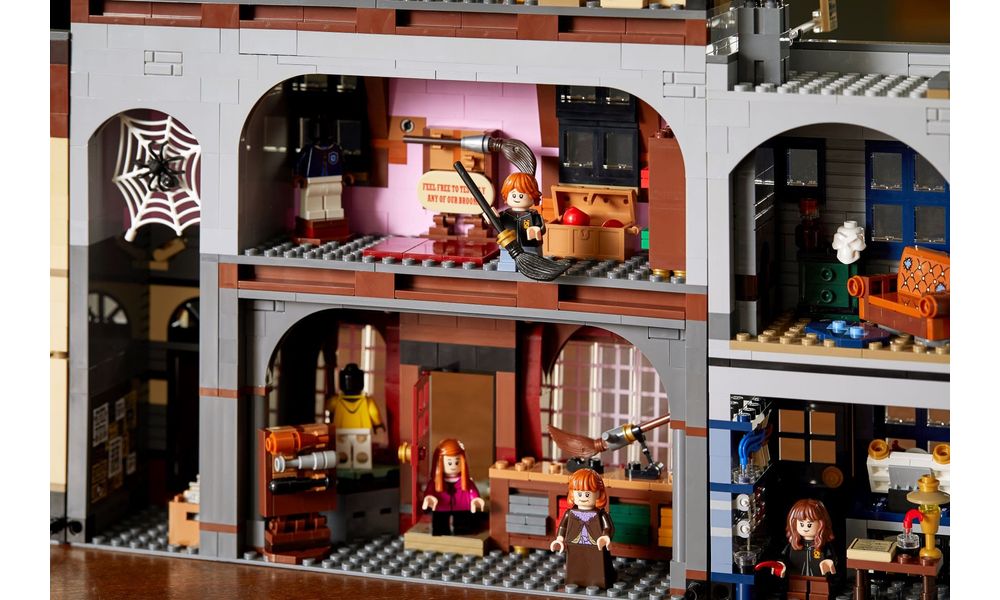 diagonally harry potter lego