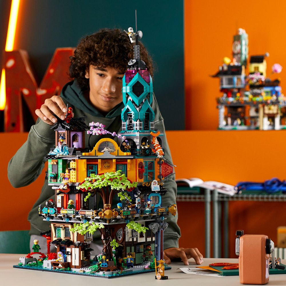 Jardins da Cidade de LEGO® Ninjago® 71741 LEGO® Ninjago Compre online