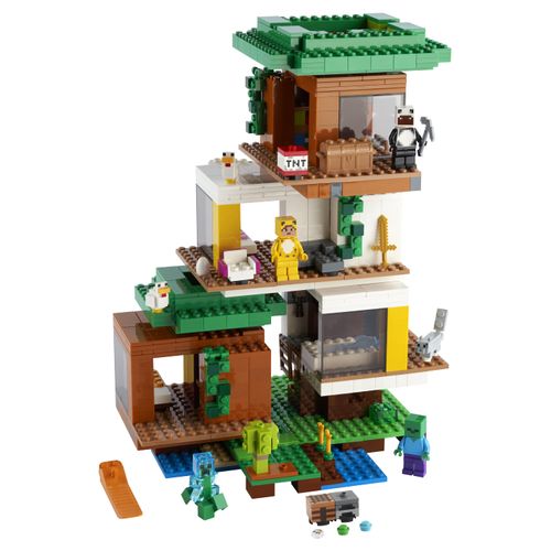LEGO Minecraft - A Casa da Árvore Moderna