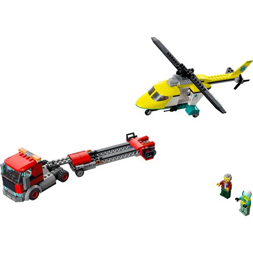 LEGO City - Transporte de Helicóptero de Salvamento