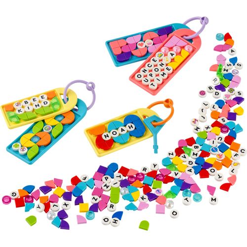 LEGO DOTS - Mega Pack de Adornos de Mala - Mensagens