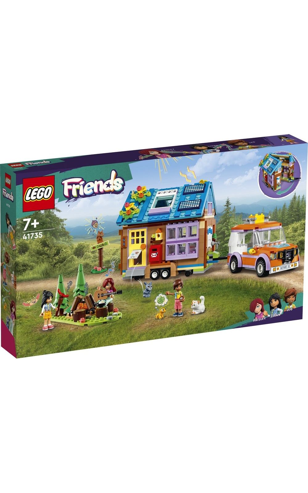 LEGO Friends Mobile Tiny buy House Playset with Toy Car 41735