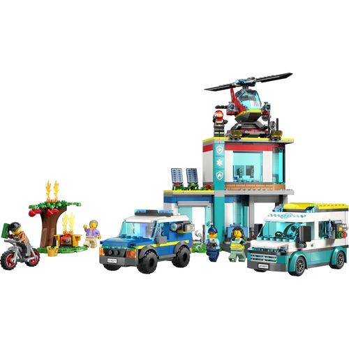 LEGO City - QG de Veículos de Emergência