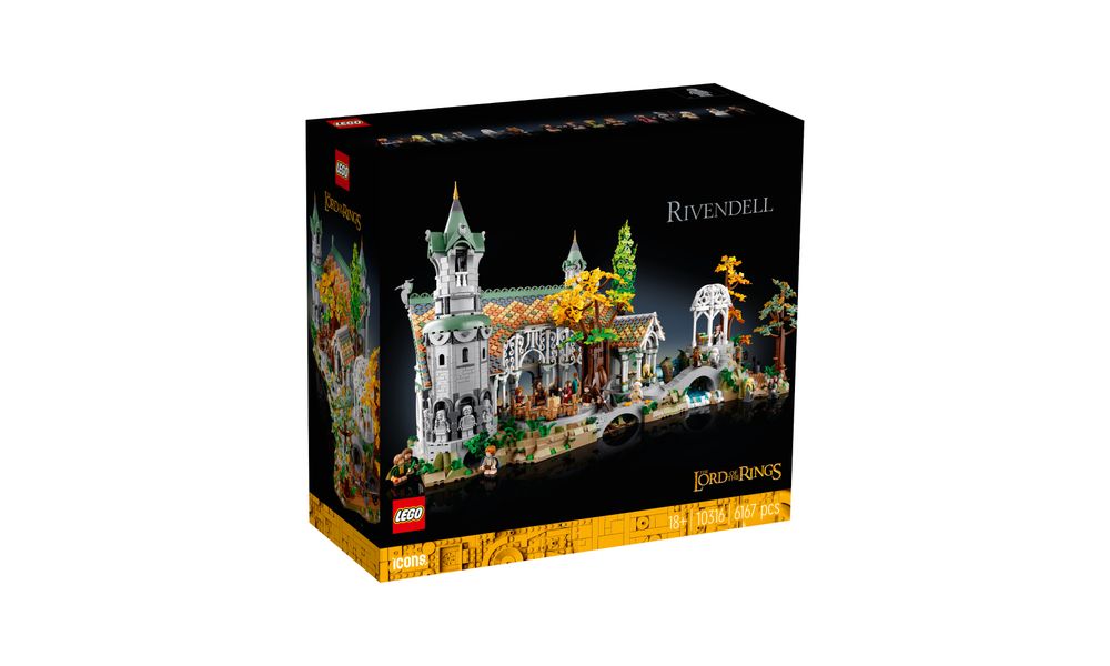 O Senhor dos Anéis: Rivendell™ 10316 LEGO® Icons | Loja oficial