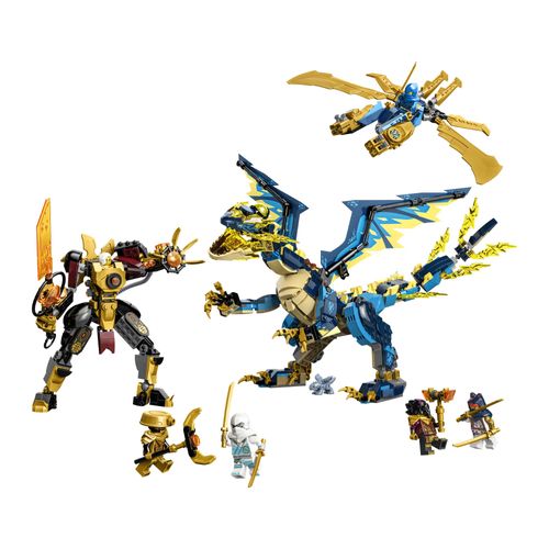 LEGO Ninjago - Dragão Elementar vs O Robô da Imperatriz