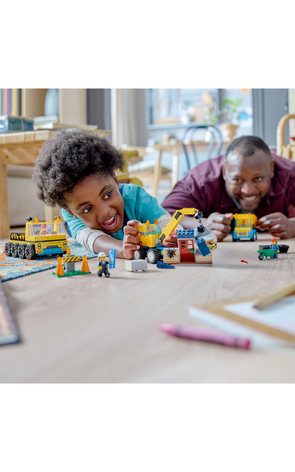 LEGO - Jogo de construção com camiões, guindaste e bola de demolição 60391, LEGO CITY