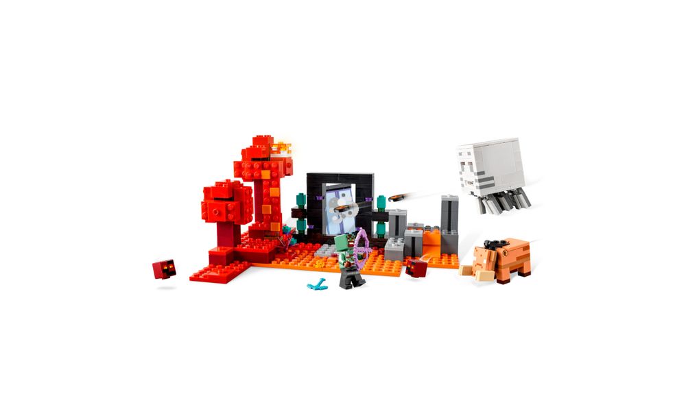 Portal do Nether 21255 Minecraft | Loja LEGO® BR - LegoEducation