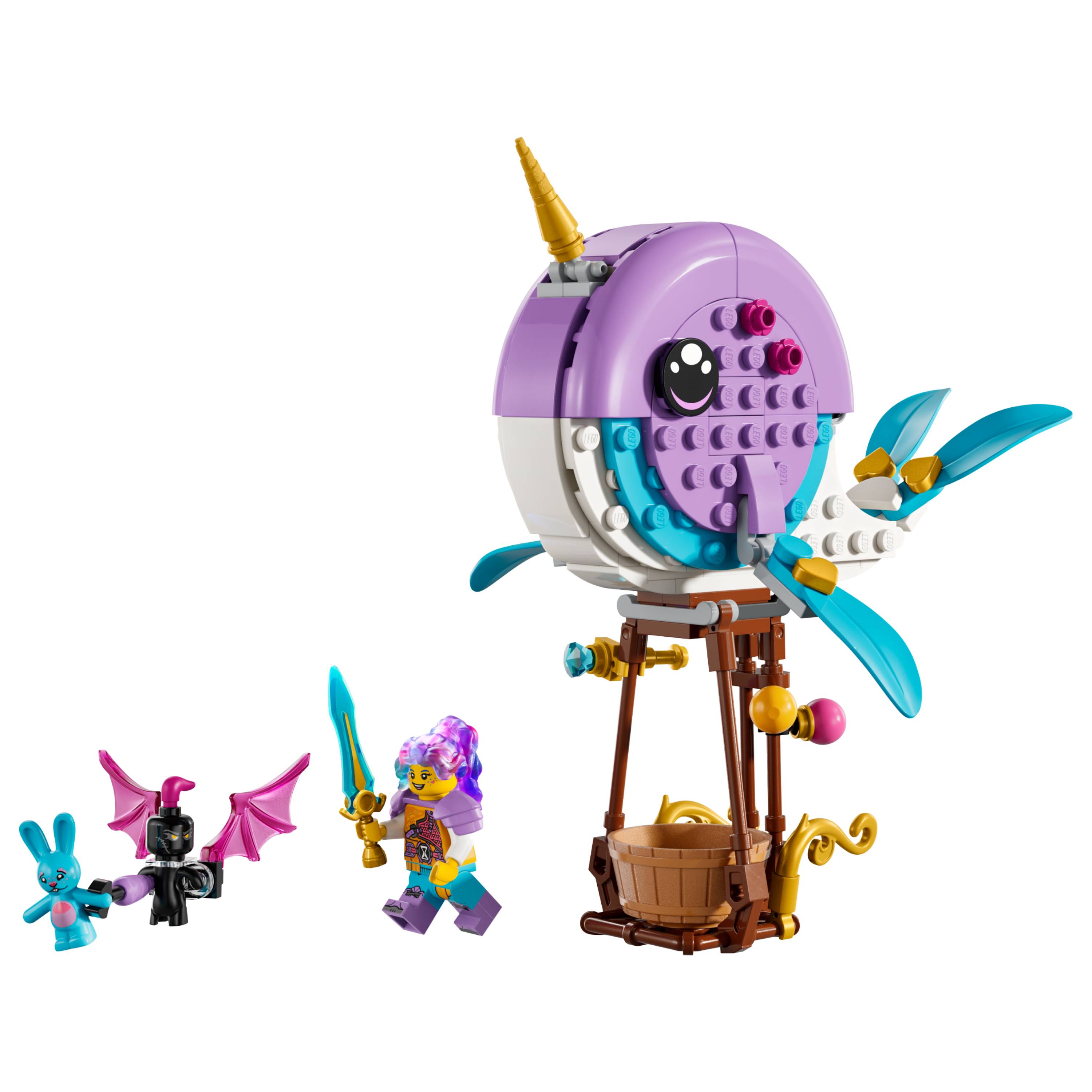 LEGO® DREAMZzz™ - Balão de ar quente de Narval de Izzie