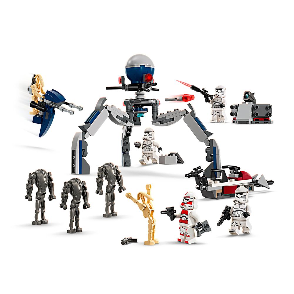 Star Wars Set Bambole Nidificanti In Plastica - Jedi E Droidi: Luke, Obi-Wan, Yoda, C-3PO, R2-D2 - 5