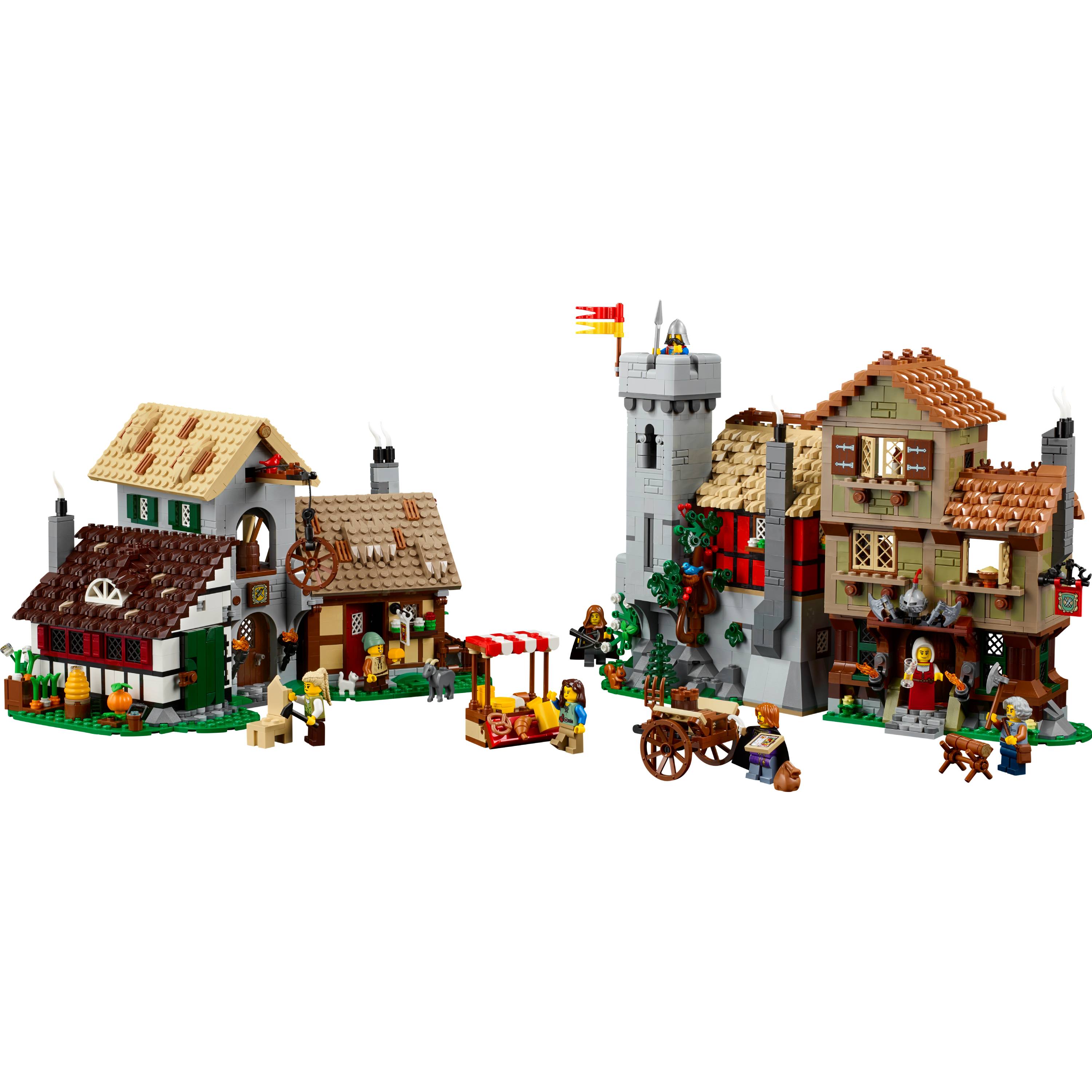 LEGO® Icons - Praça da Cidade Medieval