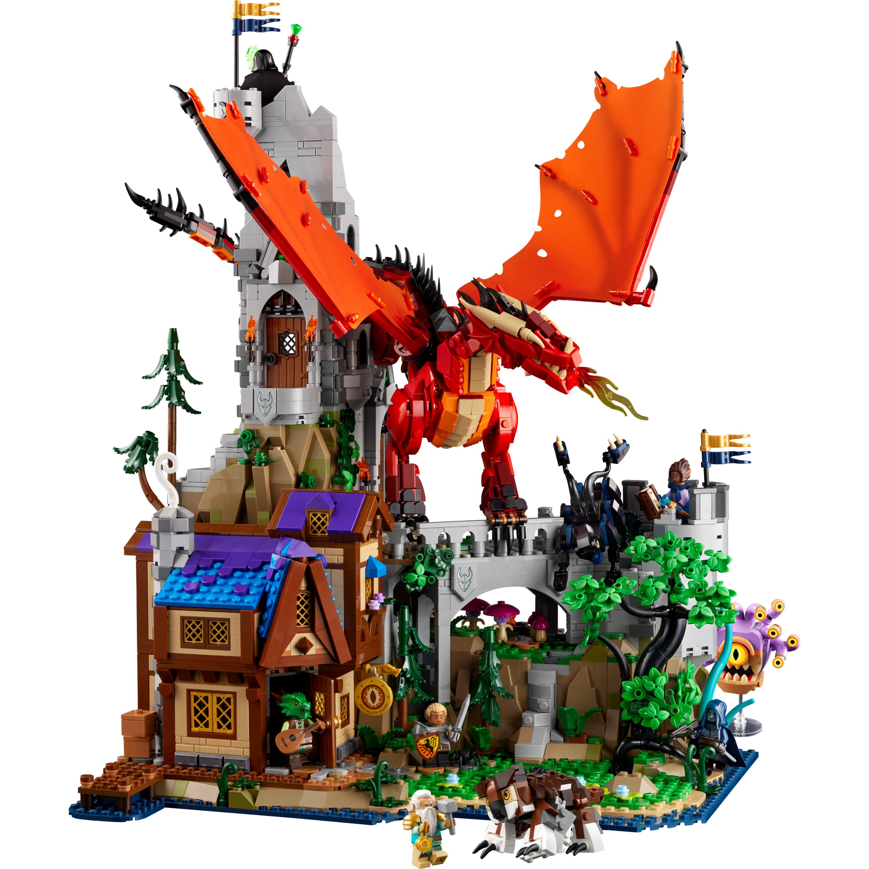 LEGO® Ideas - Dungeons & Dragons: Conto do Dragão Vermelho