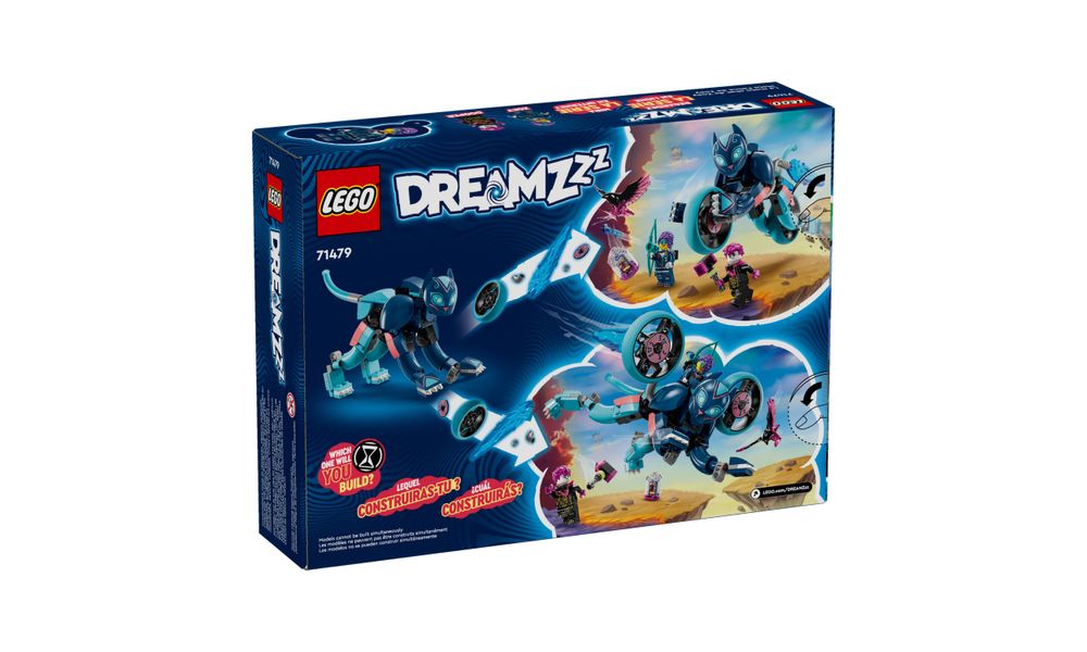 Motocicleta do gato de Zoey 71479 DREAMZzz | Loja oficial BR