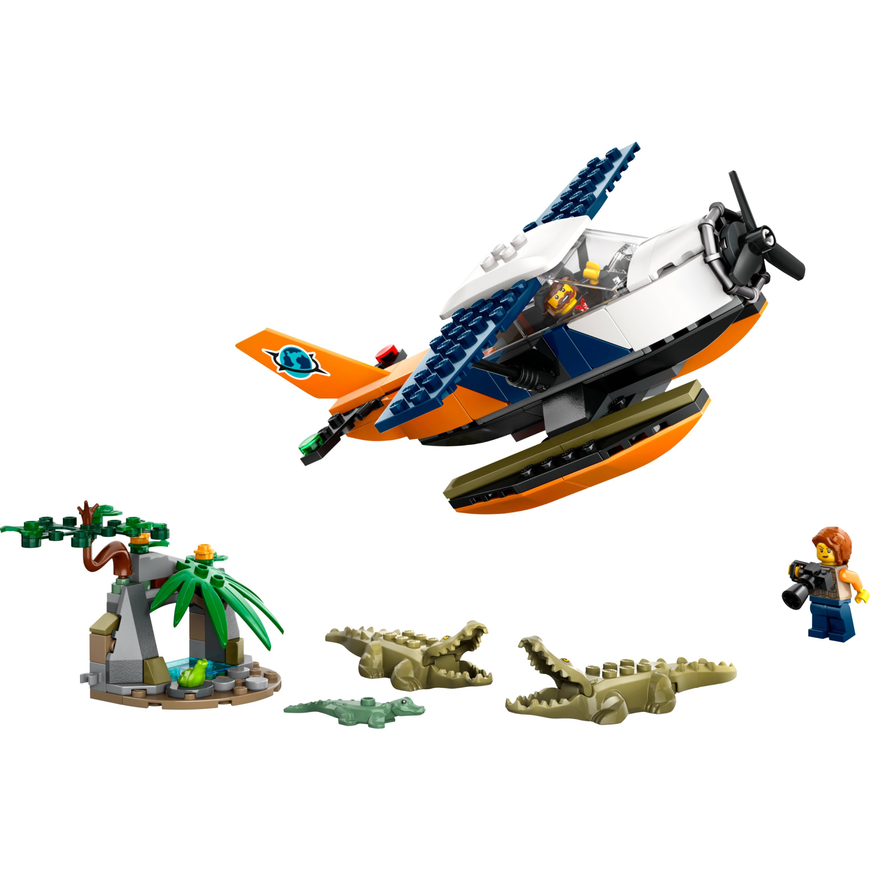LEGO® City - Avião aquático explorador da selva