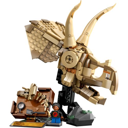 LEGO Jurassic World - Fósseis de dinossauro: crânio de