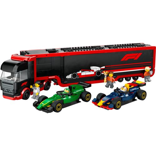 LEGO City - Caminhão F1 com carros RB20 e AMR24 (60445)