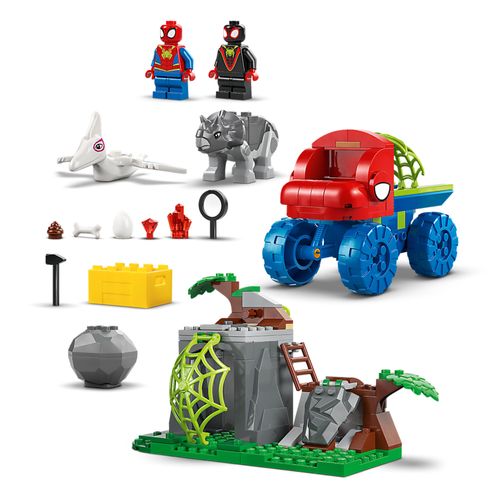 LEGO® Marvel - Equipe Spidey Dino ao resgate