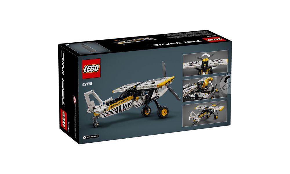 Avião de mato 42198 | LEGO® Technic | Loja oficial LEGO® BR