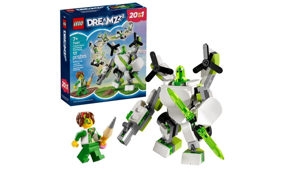 Aventuras com Robôs e Veículos de Z-Blob 71487 | LEGO® DREAMZzz