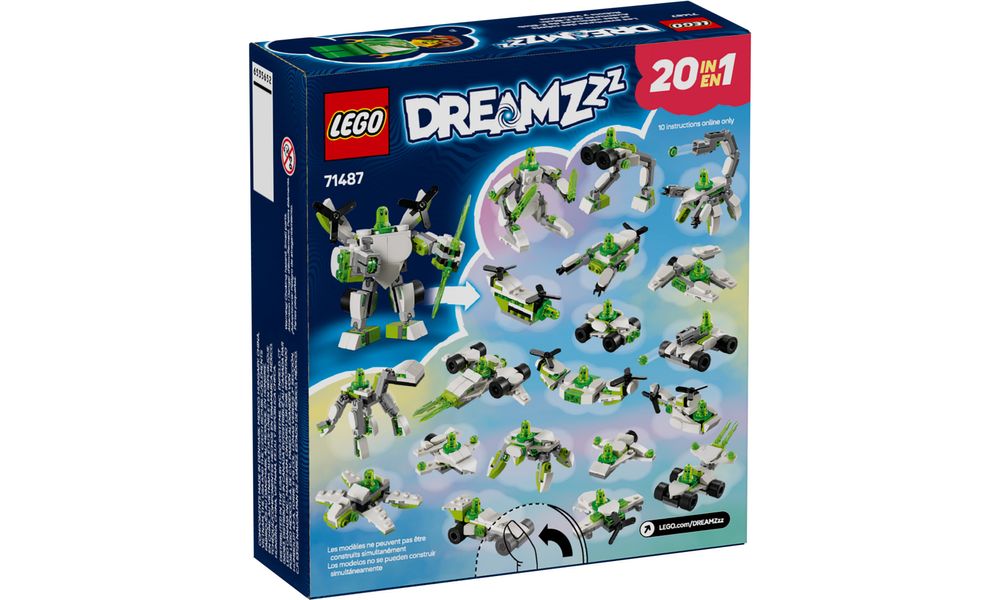 Aventuras com Robôs e Veículos de Z-Blob 71487 | LEGO® DREAMZzz