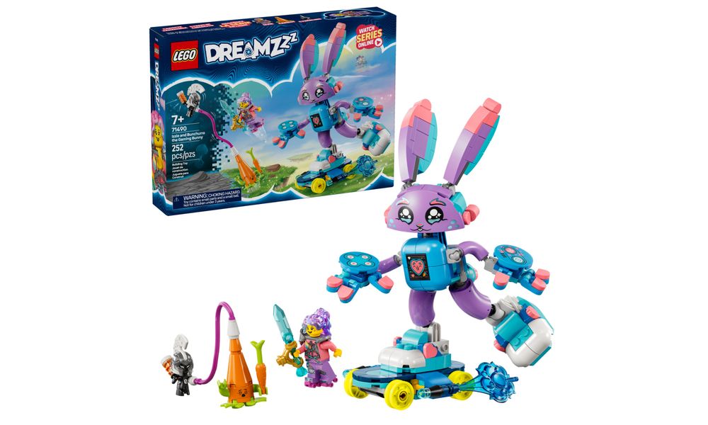 Izzie e Bunchurro coelho gamer 71490 DreamZzz Loja LEGO® BR
