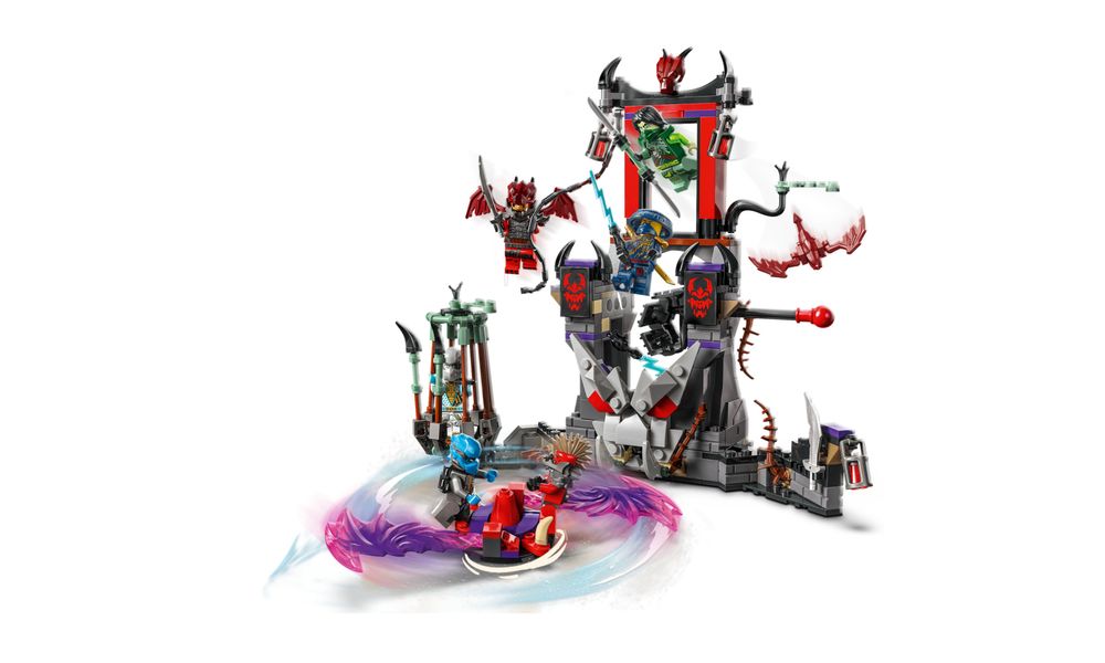 ここ LEGO Ninjago Ataque do Dragão Moro 658 peças 70736