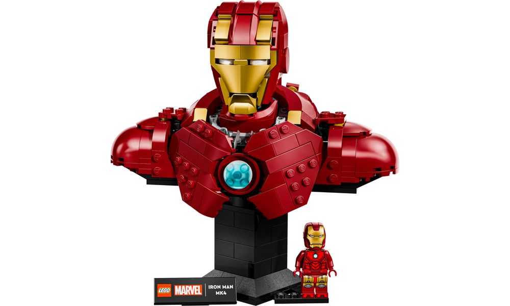 Busto do Homem de Ferro MK4 LEGO® Marvel | Loja LEGO® BR