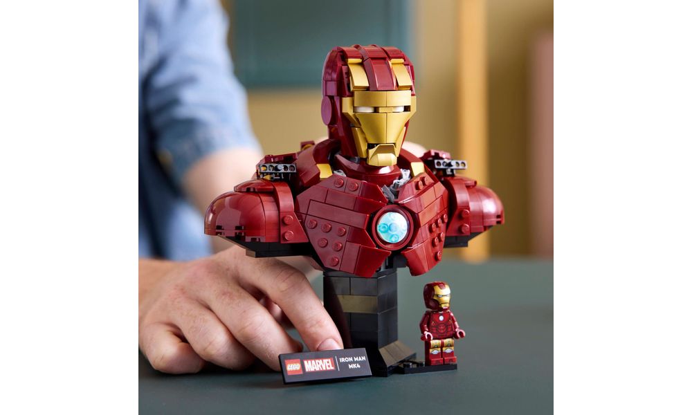 Busto do Homem de Ferro MK4 LEGO® Marvel | Loja LEGO® BR