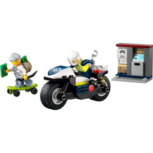 LEGO® City - Perseguição policial de motocicleta