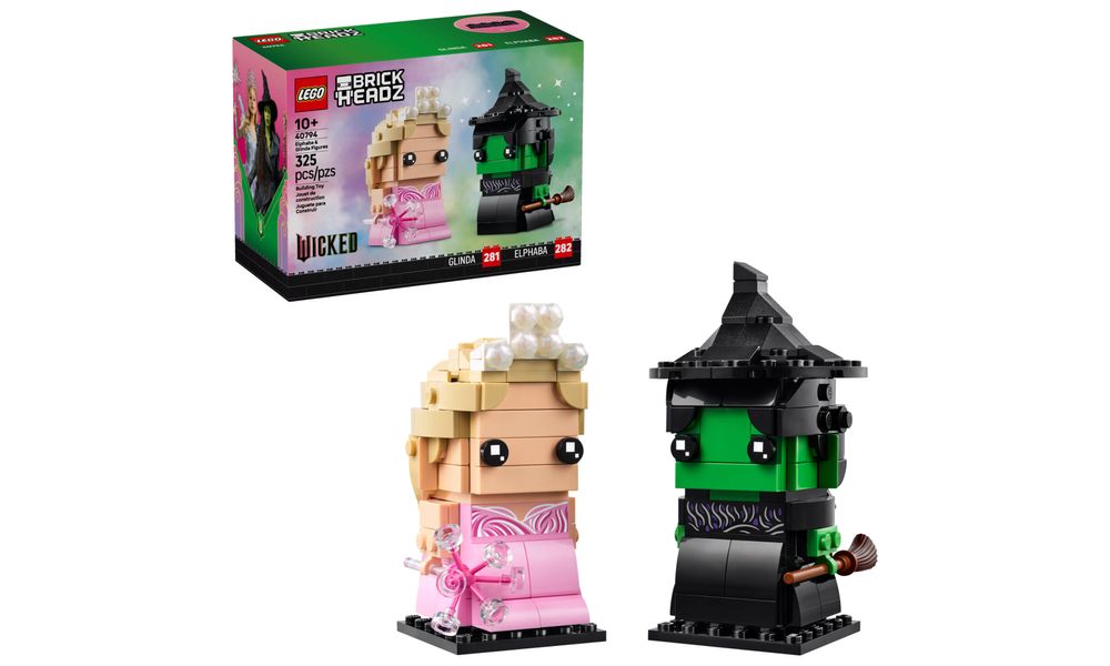 Figuras da Elphaba e Glinda 40794 - LegoEducation