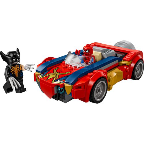 LEGO® Marvel - Carro do Homem-Aranha vs Wolverine Venomizado