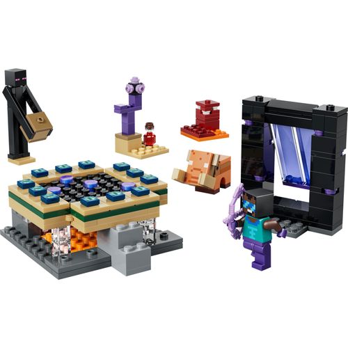 LEGO® Minecraft - Jornada do Portal do Nether e do End