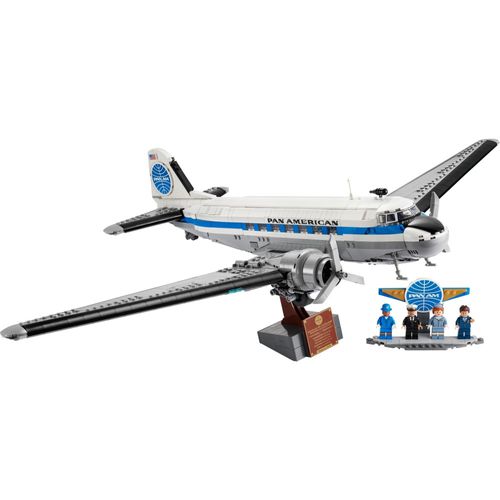 LEGO® Icons - Avião comercial Douglas™ DC-3™ PAN AM®