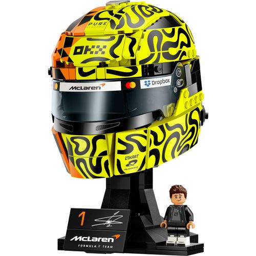LEGO® Editions - Capacete Lando Norris da Equipe McLaren Mastercard F1®