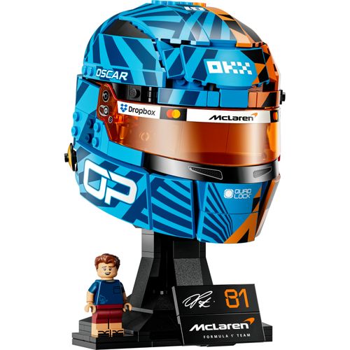 LEGO Editions - Capacete Oscar Piastri da Equipe McLaren