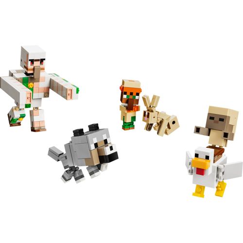 LEGO® Minecraft® - Ataque do Deserto do Cavaleiro de Galinha