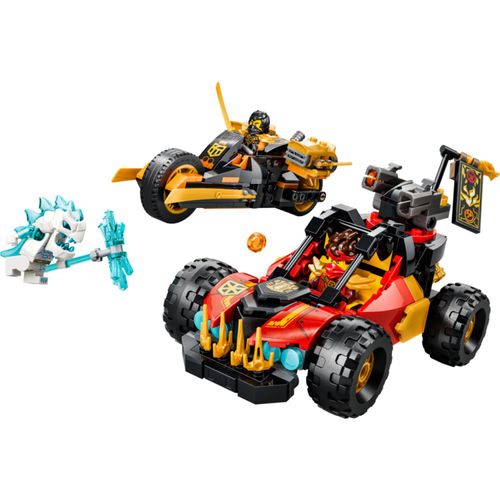 LEGO® Ninjago - Veículos Combinadores de Kai e Cole