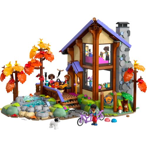 LEGO® Friends - Cabana aconchegante na floresta no outono