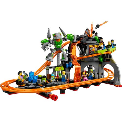 LEGO® City - Parque de Montanhas-Russas Lava Land